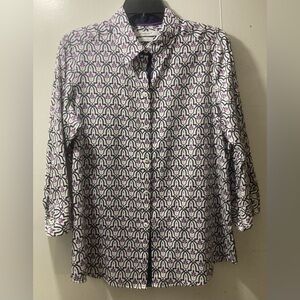 💰5/$10 Fox Croft 3/4 sleeve blouse women’s